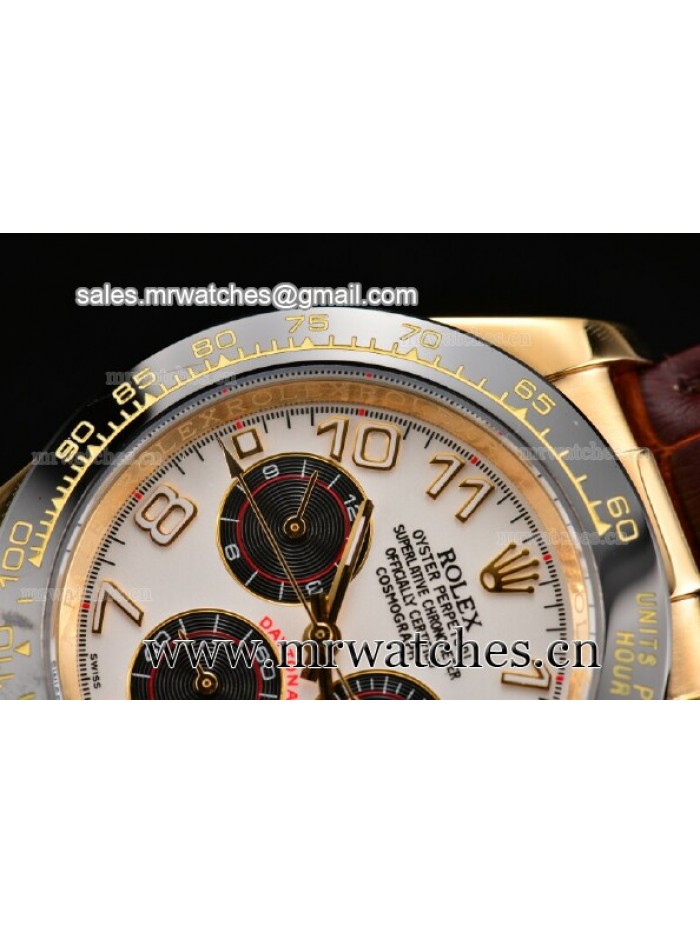 Rolex Daytona II Rose Gold Mens Watch - 116518wabr