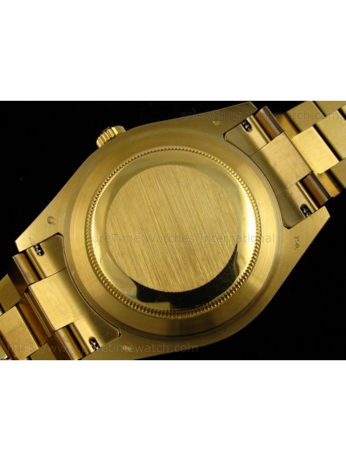 Day-Date II Yellow Gold Gold Roman Dial A3156 Best Edition