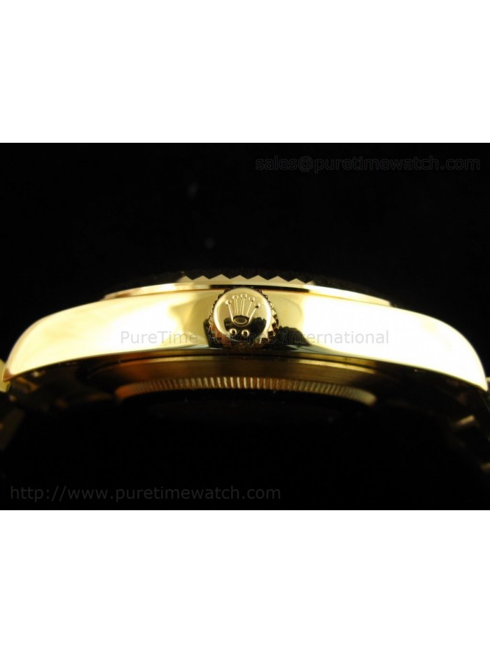 Day-Date II Yellow Gold White Roman Dial A3156 Best Edition