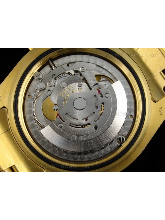 Day-Date II Yellow Gold White Roman Dial A3156 Best Edition